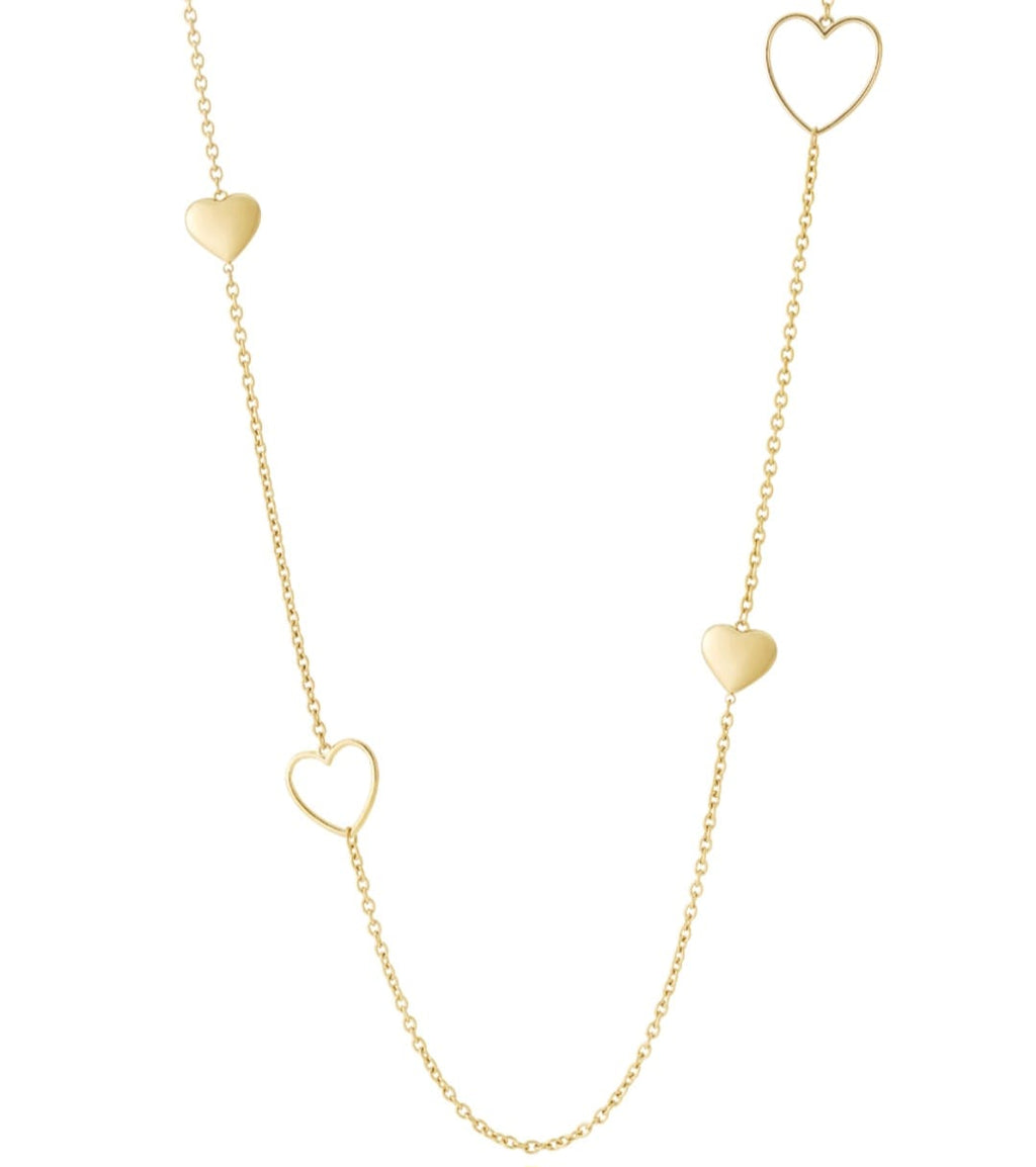 Amour long necklace