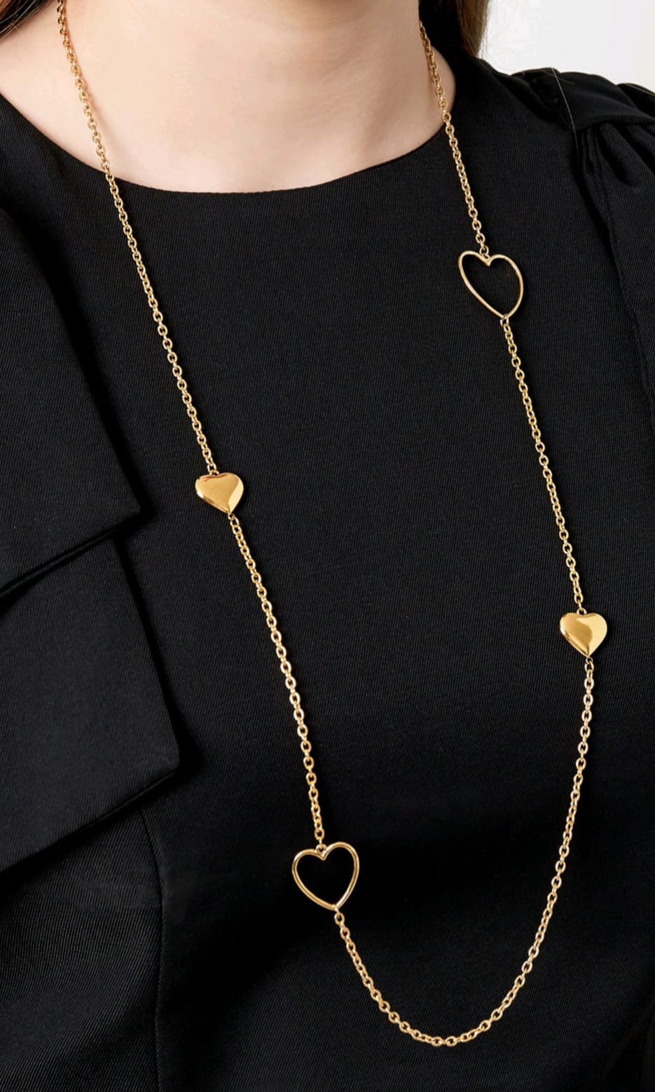 Amour long necklace