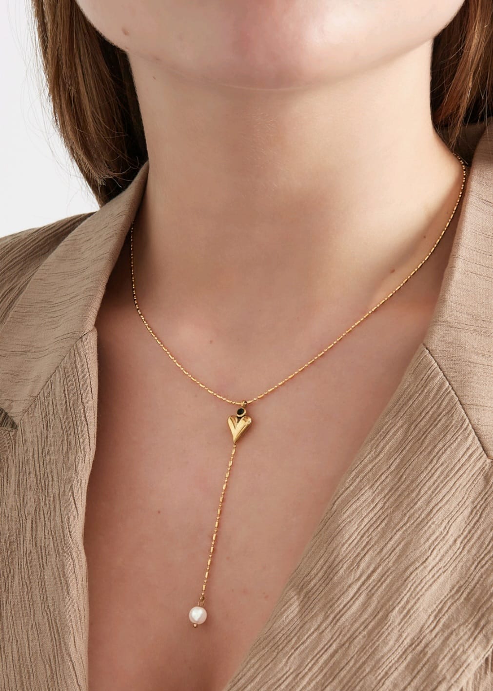 Classic heart and Pearl