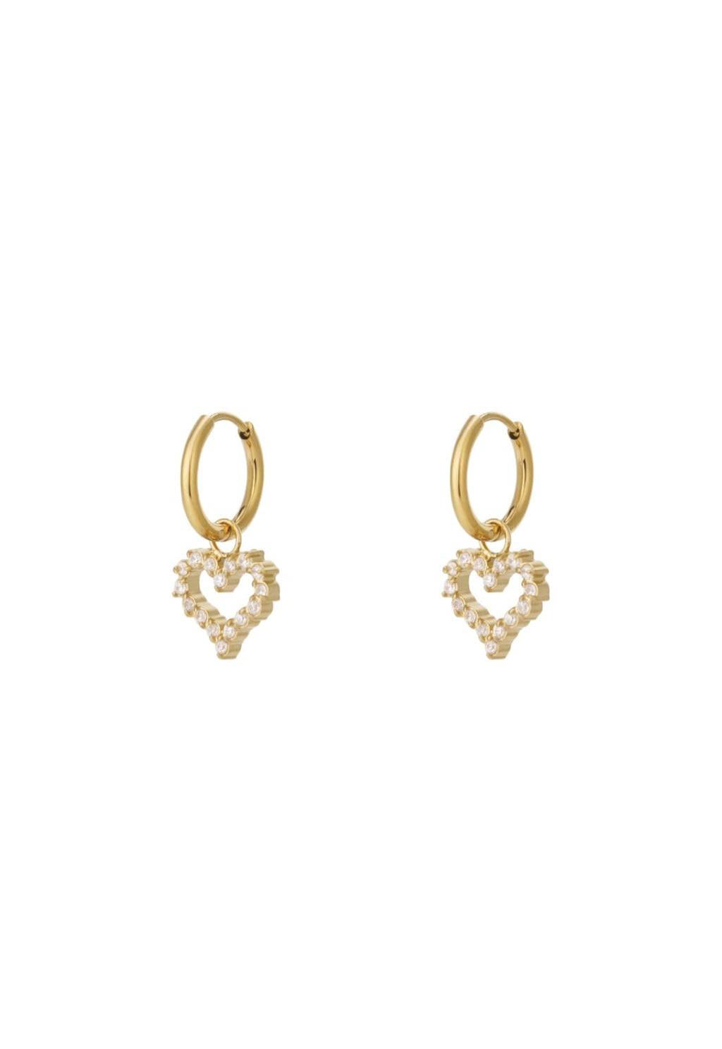 Rhinestone heart
