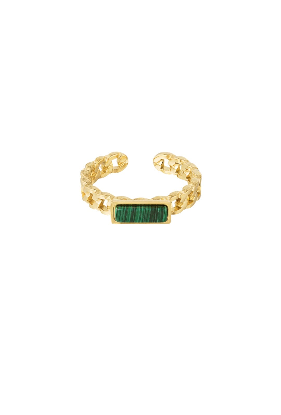 Elegant green stone