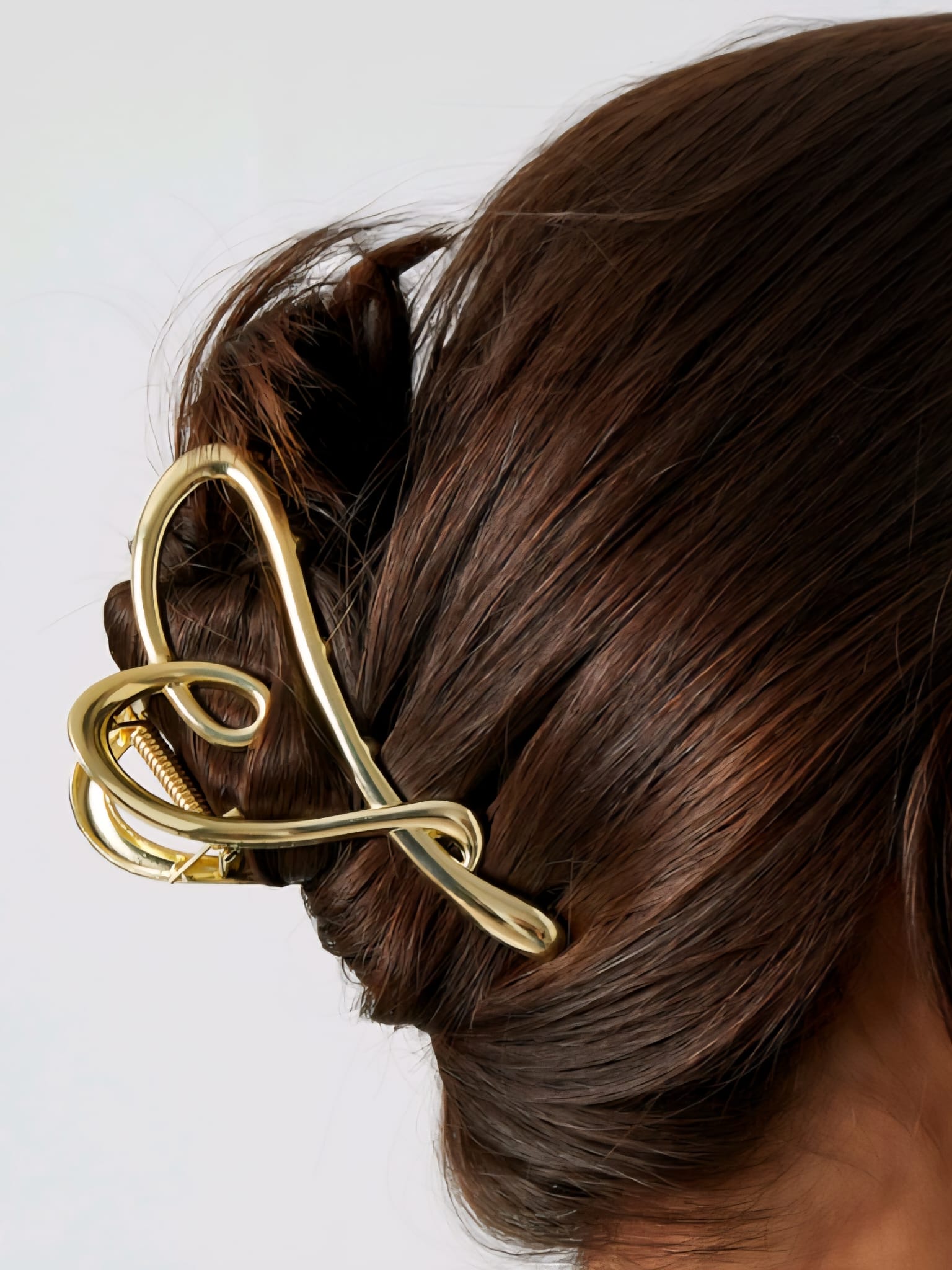 Hairclip elegant heart