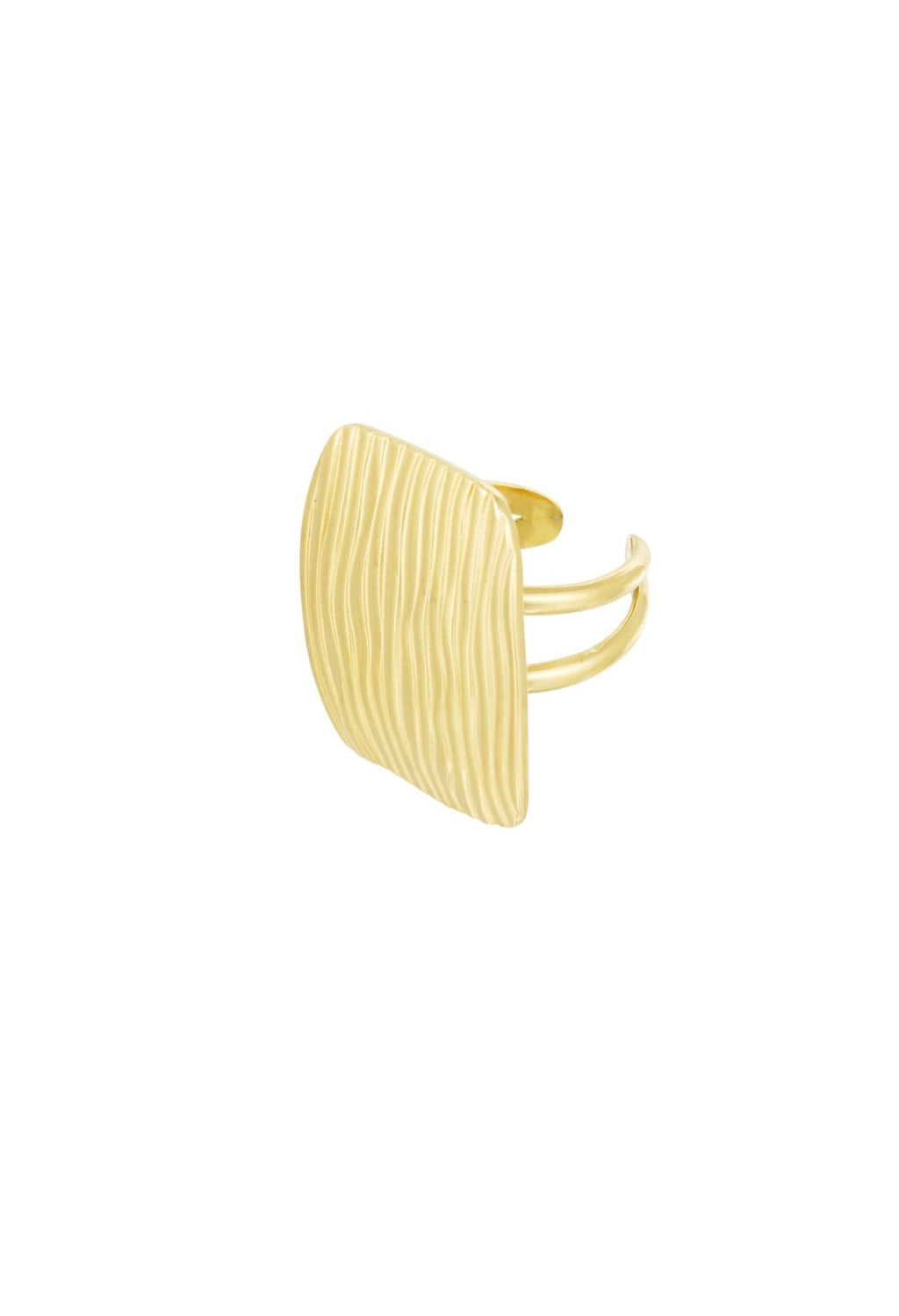 Square ring gold