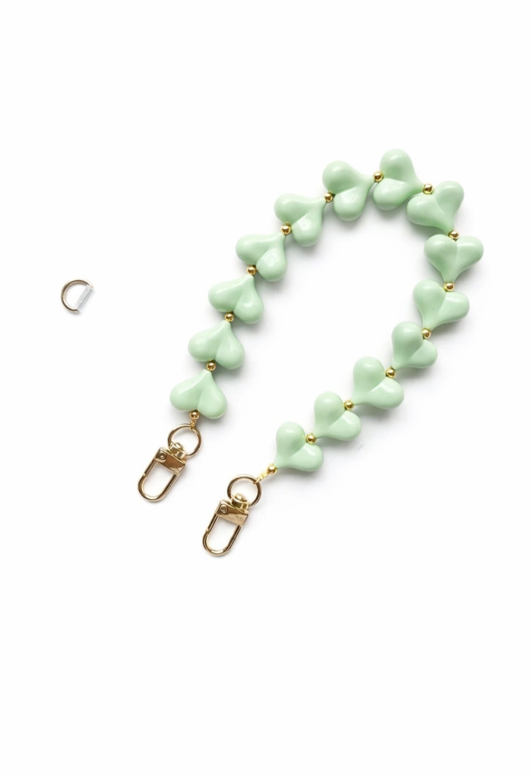 Telefoonkoord mintgroen