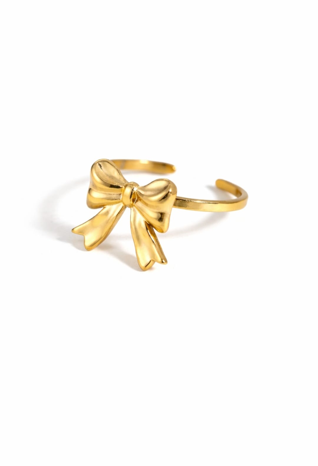 Bow ring gold