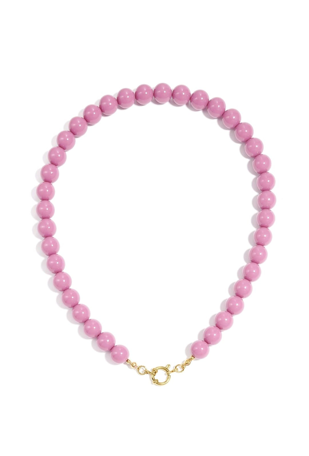 Deep pink beaded