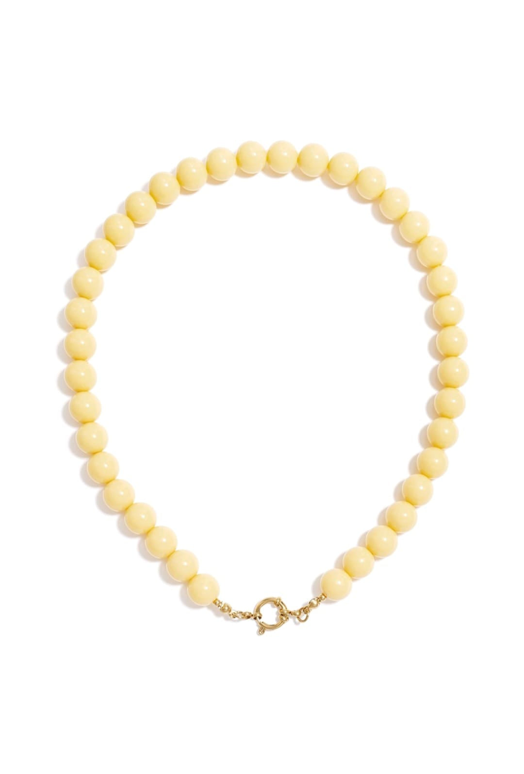 Yellow beaded