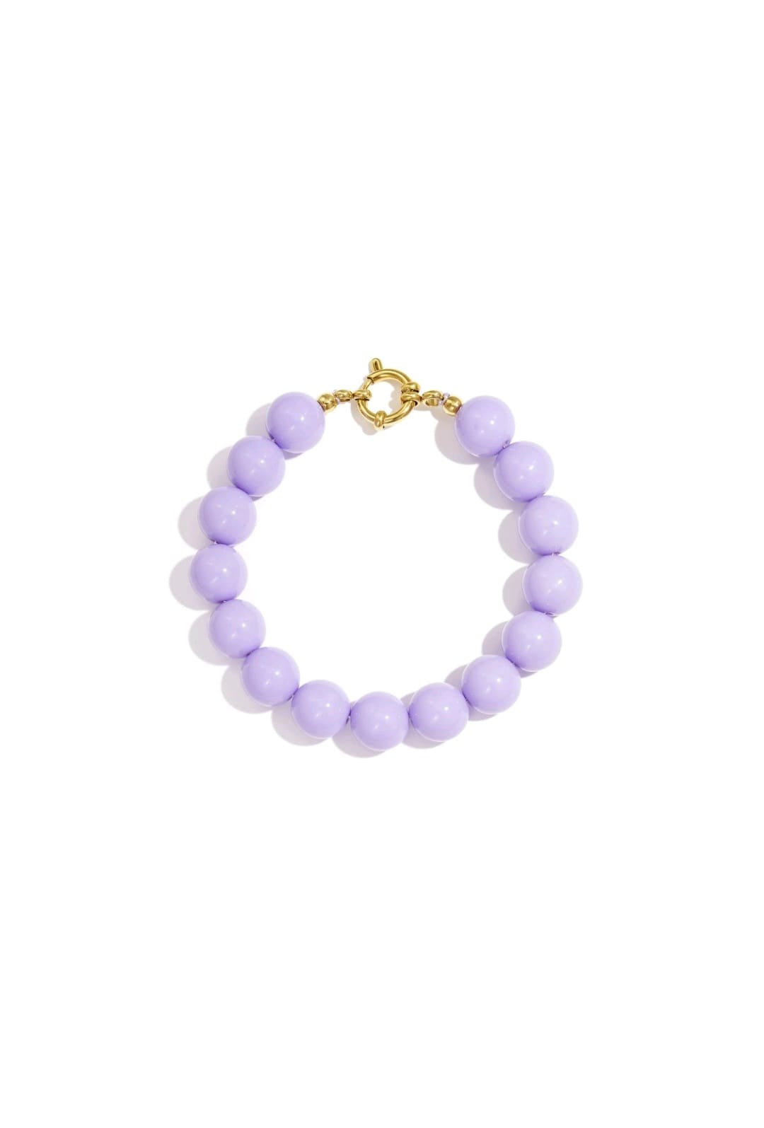 Lilac beaded bracelet