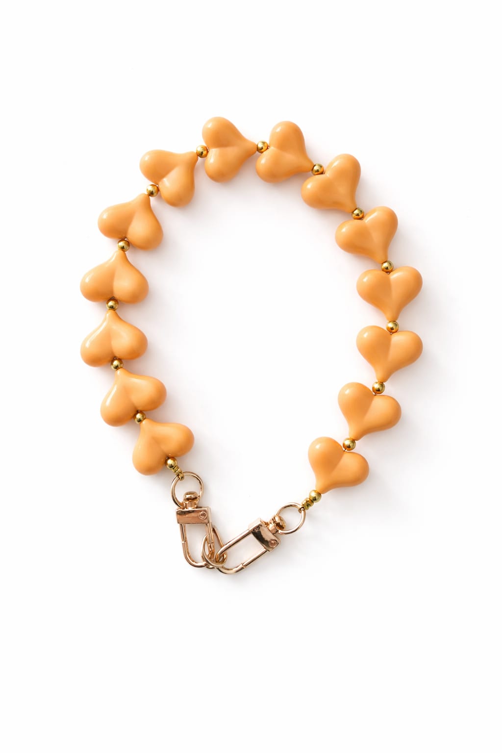 Telefoonkoord oranje