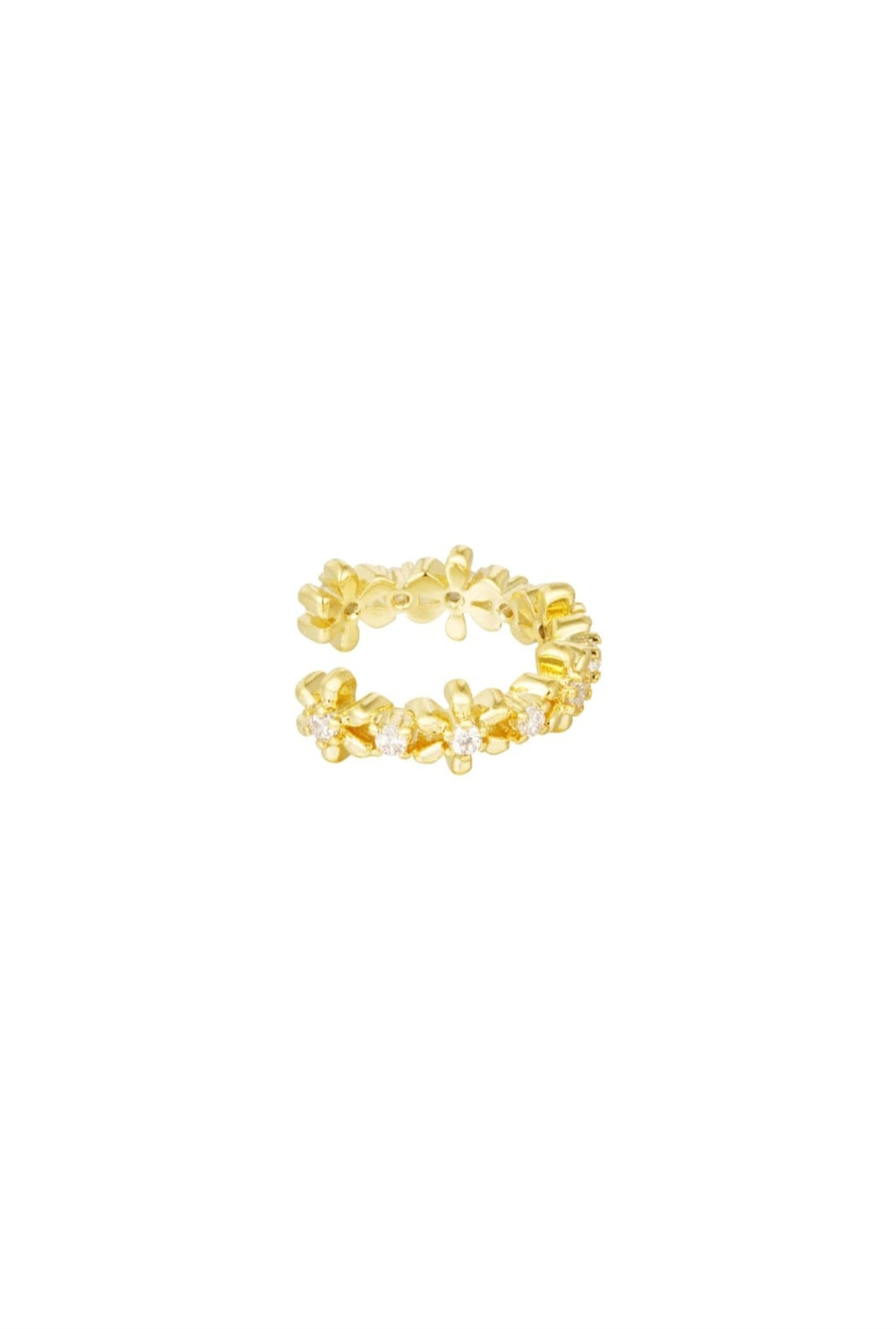 Earcuff floral shine