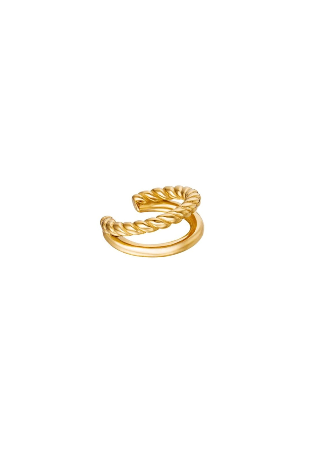 Earcuff double gold