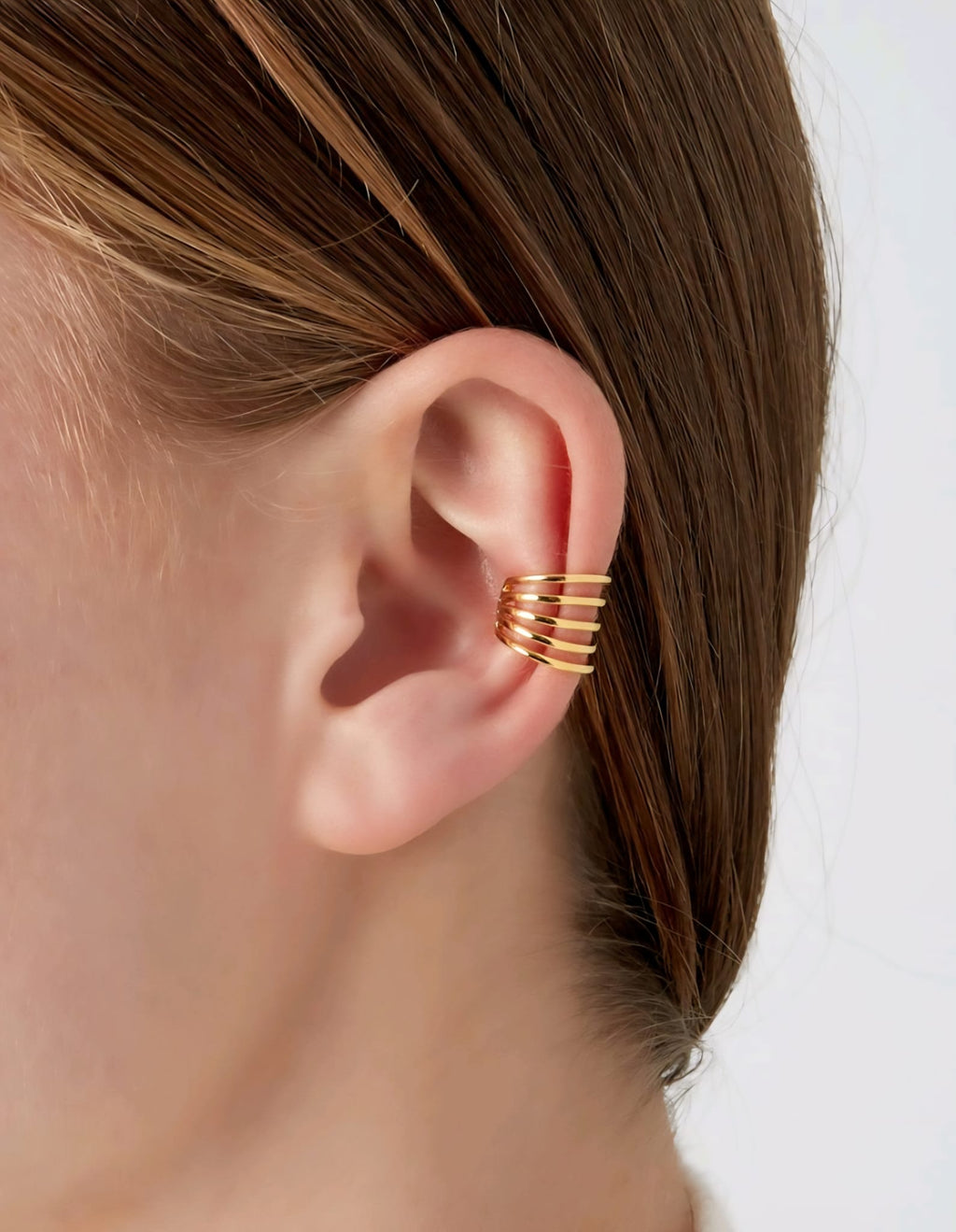 Earcuff layered luxe
