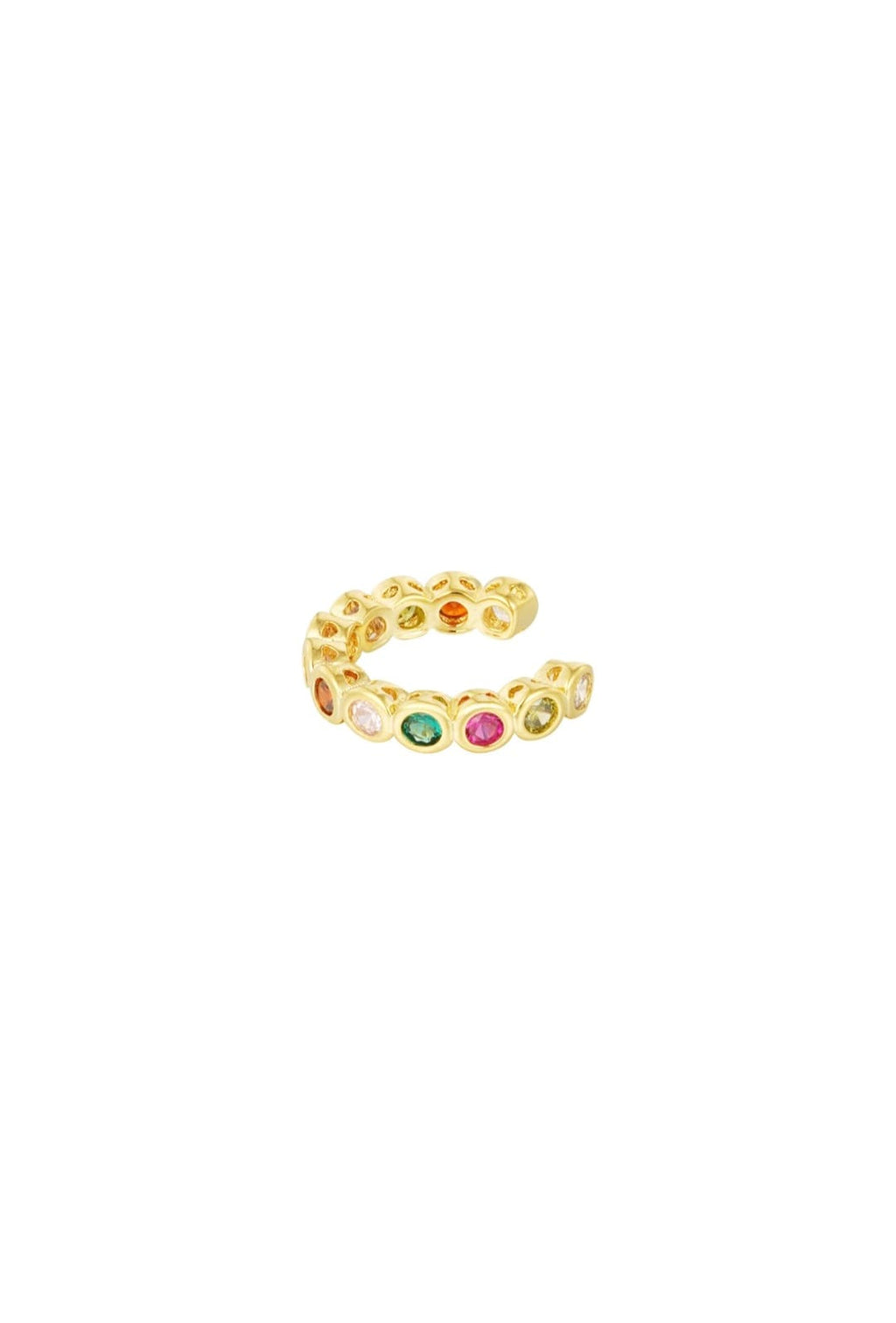 Earcuff colourful bliss gold