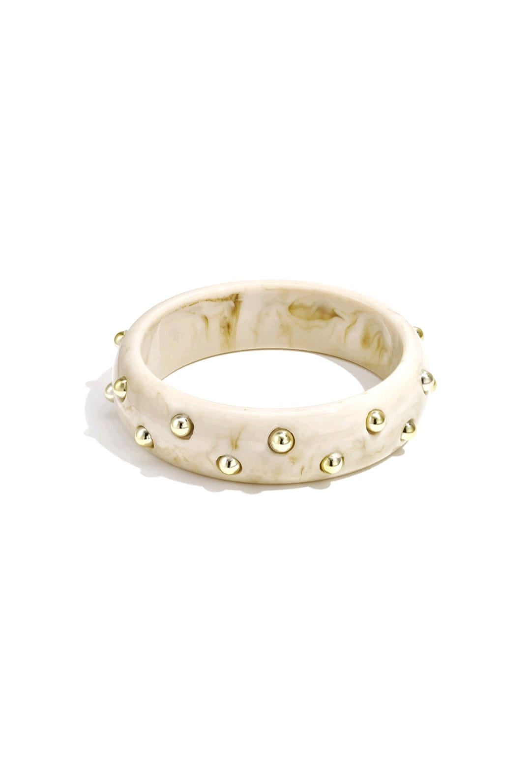 Bangle studs Beige