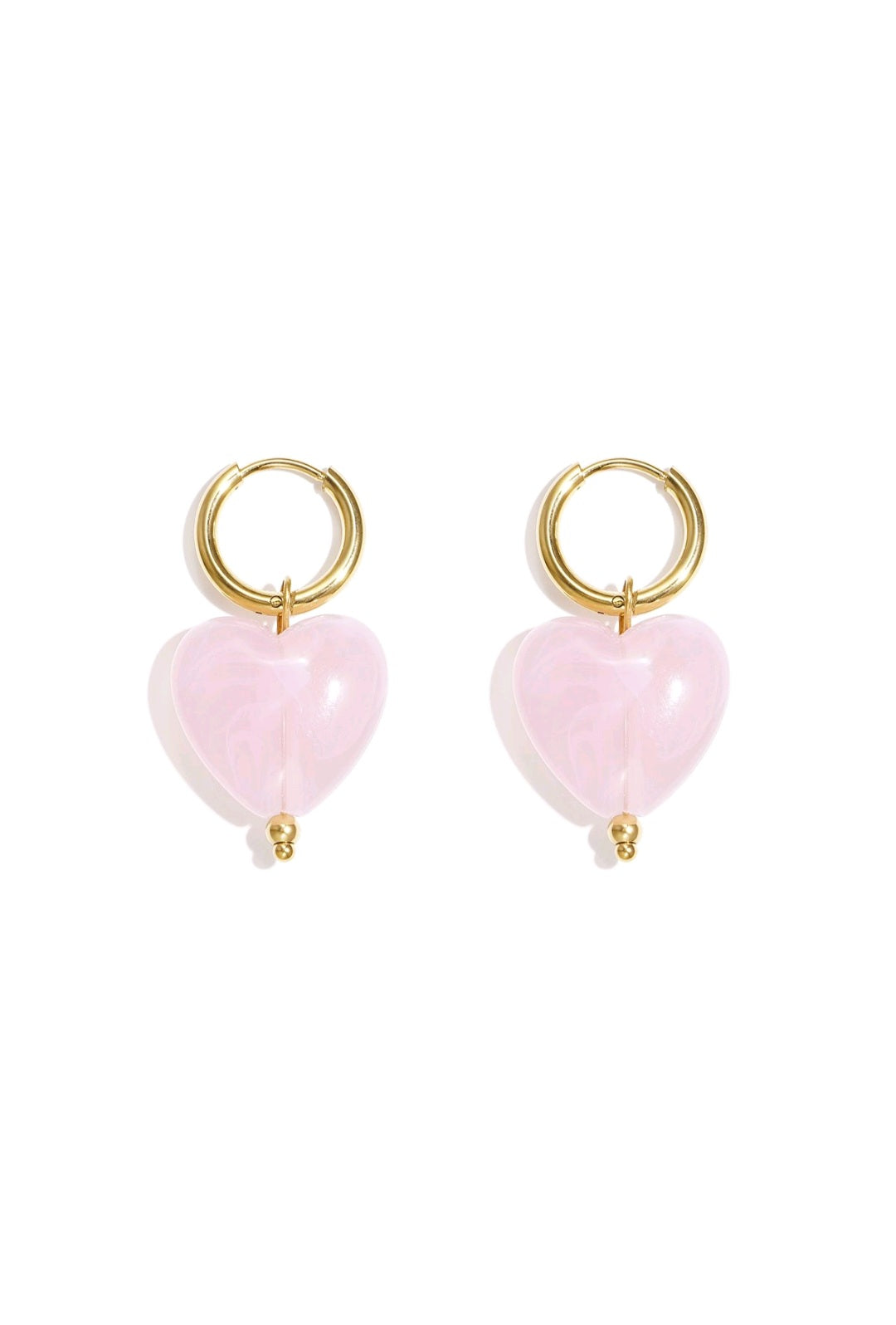 Heart shaped Light pink