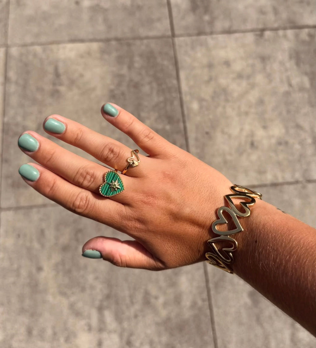 Love ring green